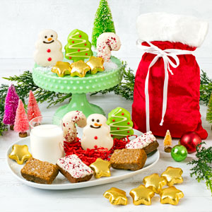 Corporate Christmas Product: Santa\'s Got a Brand New Bag with possible customizations