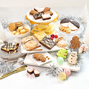 Business Holiday Gift Wonderland Bakery Box with possible customizations