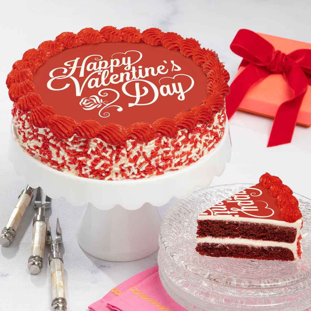  True Romance Valentine\'s Day Cake