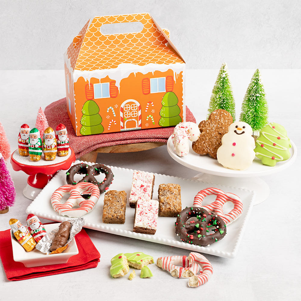  Gingerbread Snack Box