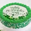 Zoomed in Image of St. Patricks Day Cake