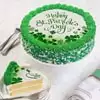 Wide View Image St. Patricks Day Cake