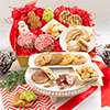 Wide View Image The Holiday Cookie Basket