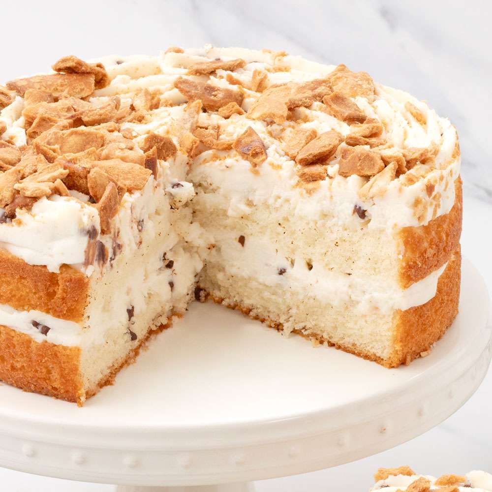 Cannoli Cake Close-up