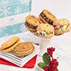 Zoomed in Image of Holiday Grand Gourmet Sandwich Cookies 6 Count