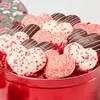 Zoomed in Image of Valentine's Day Cookie Tin